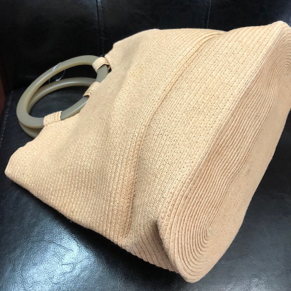 🆕 Liz Claiborne Woven Straw Bag - Picture 6 of 8